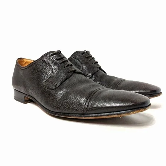 Bally | Shoes | Bally Dark Rich Brown Saele Grained Texture  display picture 2